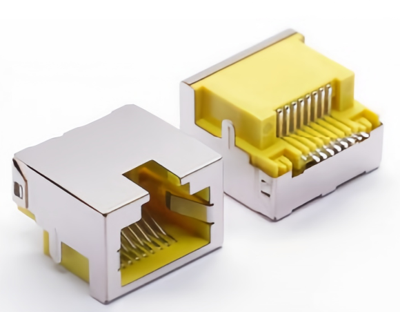 RJ45 Socket : Recessed depth 4.2 mm,SMT,With/Without LED lights